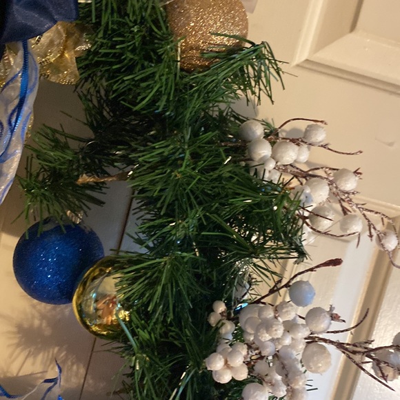 24” snowy Christmas wreath $75.00 - Picture 9 of 10